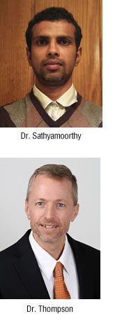 Dr. Sathyamoorthy and Dr. Thompson